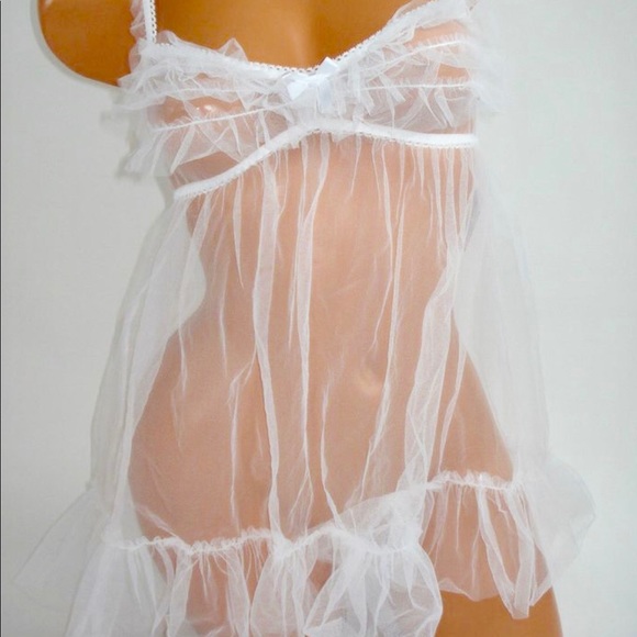 NWT VICTORIA’S SECRET Bridal Babydoll Teddy - Picture 2 of 5